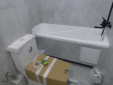 Монтаж и замена сантехники: Кафельшик - Монтаж и подключение ванны (акриловая прямоугольная — 3