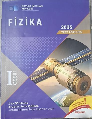 6 dollar nece manatdir: Fizika – 2025 Test Toplusu, I hissə I və IV ixtisas qrup 8 manata — 1