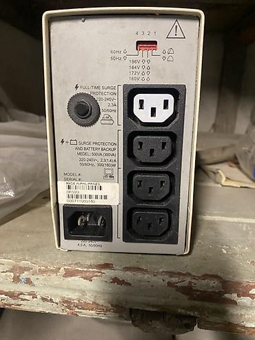 аккумуляторы для ибп apc: ИБП APC Back-UPS 500 (модель BK500I) Б/у - Мощность: 300 Вт / 500 ВА — 2