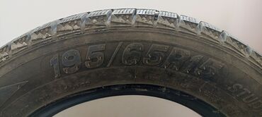 авто шына: Шиналар 195 / 65 / R 15, Кыш, Комплект, Жеңил унаалар