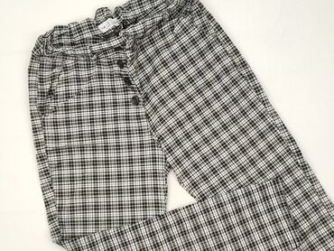 bluzka w geometryczne wzory: Pronto Moda, Material trousers for women, size M (EU 38)