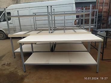 Стеллажи: Стеллажи из нержавейки Стеллажи для столовой на заказ изготовим любые — 13