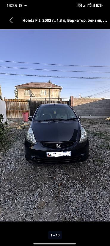 хентай акцент: Honda Fit: 2003 г., 1.3 л, Вариатор, Бензин, Хэтчбэк — 1