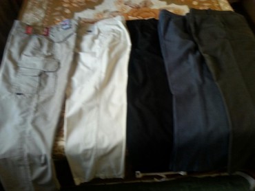 брюки на резинке мужские в Кыргызстан | Брюки: Брюки мужские большой размер