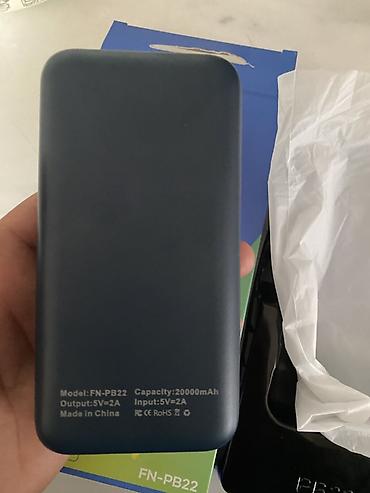 hp core i5: FONI Powerbank FN-PB22 - Batareya tutumu: 20000 mAh (66.6 Wh) — 5