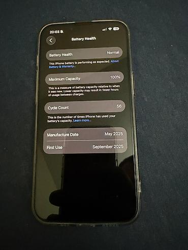 Apple iPhone: Apple iPhone iPhone 16e, 128 GB, Midnight, Otisak prsta — 8