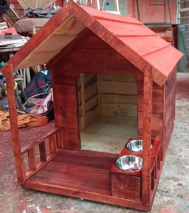 Yuvalar: Müxtəlif dizaynlarda mövcud olan bu taxta it evləri ev heyvanlarınız — 7