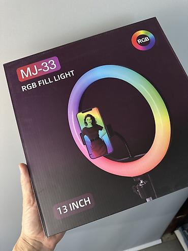 rgb лампа: Кольцевая RGB-лампа MJ-30 / MJ-26 (RGB Fill Light) - Диаметр: 12 inch — 5