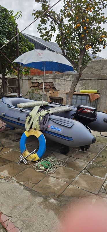 Ovçuluq və balıqçılıq: Az işlənmiș,cox ideal vəziyetdə qayig -3,30 m+motor-Toxacu