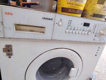 Paltaryuyan maşınlar: Paltaryuyan maşın AEG, 8 kq, Avtomat, Qurutmasız, Kredit yoxdur