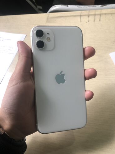 ayfon 15 qiymeti: IPhone 11, 64 GB, Ağ