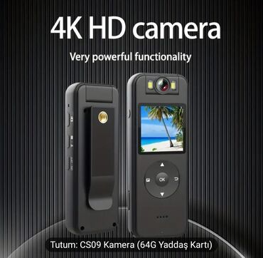 экшн камера hero 3: Ultra Yüksək Təsnifatlı 4K Ev Kamerası, Ekranlı Simsiz WiFi Qaynaq