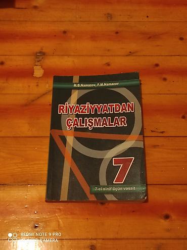 Namazov “Riyaziyyatdan çalışmalar” – 7-ci sinif üçün vəsait