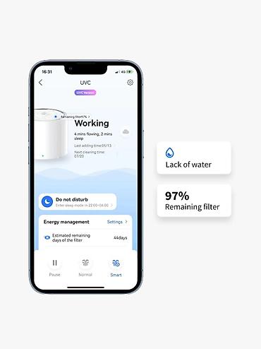 ay fon: Petkit Eversweet 3 Pro Wireless/UVC (P4108) – Ağıllı UVC Su Qabı — 4