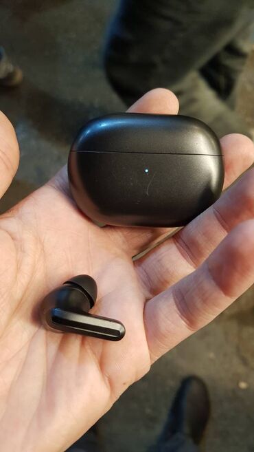 baku electronics bluetooth qulaqciqlar: Б/у Беспроводные (Bluetooth) Наушники, Xiaomi, цвет - Серый