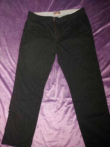 pantalone sa širokim nogavicama: Pantalone bоја - Crna