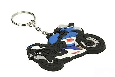 torbice ps: Privesak za ključeve – motocikl Suzuki GSX-R (gumeni 3D dizajn) - — 3