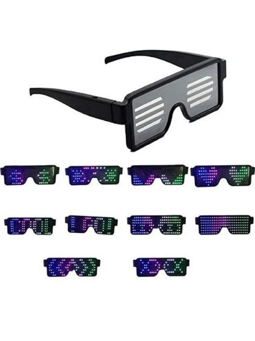 очки полароид: Светодиодные очки для дискотек и вечеринок, цветные, заряда хватает до