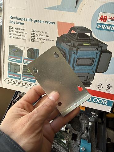 Рулетки и дальномеры: Лазерный уровень crown 4Д KASON Макита 4 лазера 16 линии цвет — 7