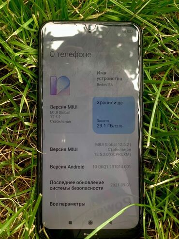мини подставка для телефона: Redmi, Redmi 8A, Б/у, 32 ГБ, цвет - Черный, 2 SIM