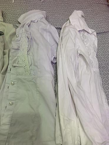 Топы и рубашки: Рубашка, цвет - Белый — 7