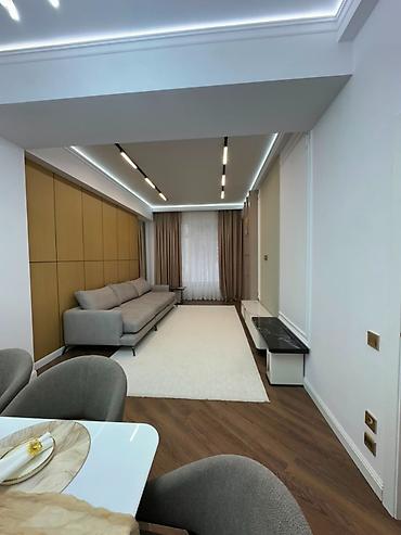 Продажа квартир: 2 комнаты, 69 м², Асанбай мкр Элитка, 9 этаж, Дизайнерский ремонт — 3