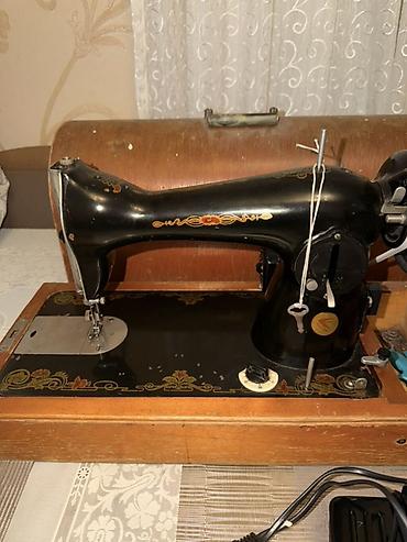 Tikiş maşınları: 70-80 ilin Maşini Mexaniki-elektrik kombinə edilmiş tikiş maşını - — 4