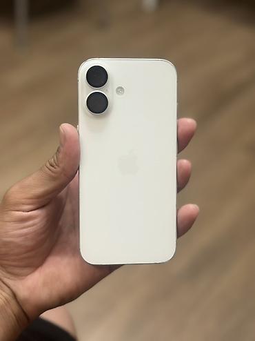 обмен iphone 6s: IPhone 16, 128 ГБ, белый - Экран 6.1" Super Retina XDR с поддержкой — 1
