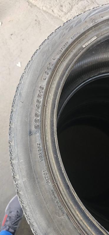 5 160: Шины 225 / 45 / R 19, Зима, Б/у, Комплект, Легковые, Япония, Bridgestone — 4