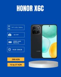 аккумулятор для телефона fly iq4514 quad: Honor X6c, 128 ГБ, цвет - Черный, Гарантия, Кредит, Сенсорный