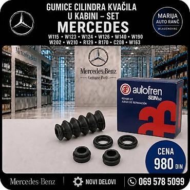Prenosni sistem: GUMICE CILINDRA KVACILA MERCEDES W115 C E | Gumice cilindra kvacila — 4