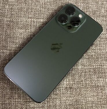 iphone 13 pro цена бишкек: IPhone 13 Pro, Колдонулган, Alpine Green, Каптама, 81 %