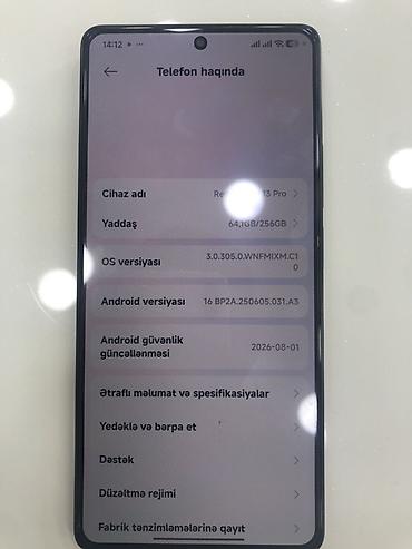 red magic 9 pro fiyat: Redmi Note 13 Pro, 256 GB, rəng - Qara — 1
