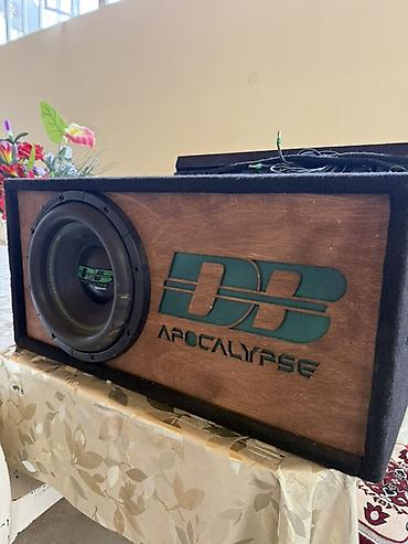avto registrator: DB Apocalypse 2000rms 4000wat bass qutusu + Soundmax monoblok — 4
