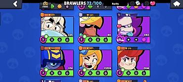 isma angel: Brawl Stars hesabı – geniş kolleksiya və nadir skinlər - Ümumi — 10