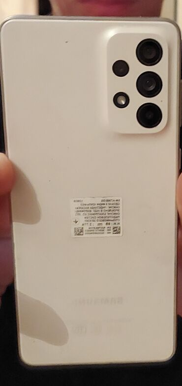 Samsung Galaxy A73, 128 GB, rəng - Ağ
