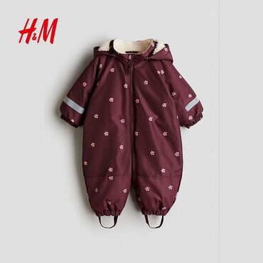 спортивка детская: Детский утеплённый комбинезон H&M - Для малышей: свободный крой