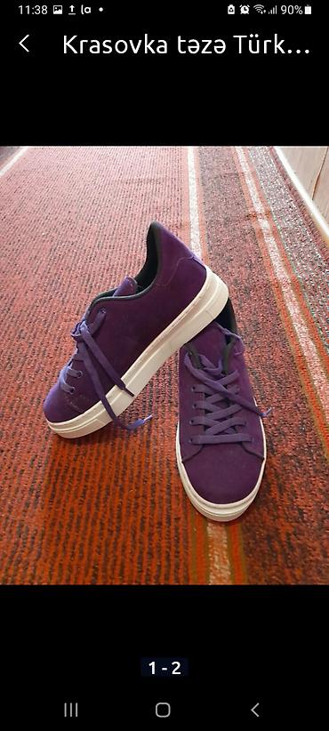 skecher: Skechers, Ölçü: 37, rəng - Bənövşəyi, Yeni — 2