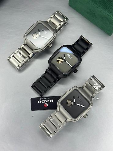 rado saat: Yeni, Qol saatı, rəng - Gümüşü — 7