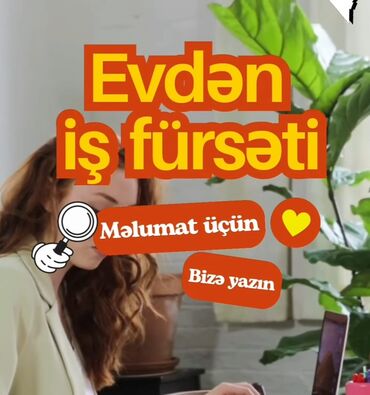 53 yaş üçün is elanları: Marketoloq tələb olunur, Onlayn iş, İstənilən yaş, Təcrübəsiz