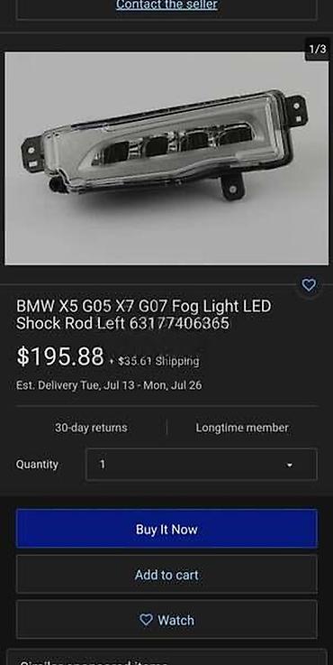d3 mini: MAGLENKA G05 G07 ZA BMW X5, X7 | bmw x5 x7 g05 g07 maglenka led leva — 4