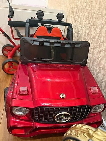 Детские электрокары: Uşaq üçün elektrikli minik maşını, Mercedes üslubunda dizaynla təqdim — 3