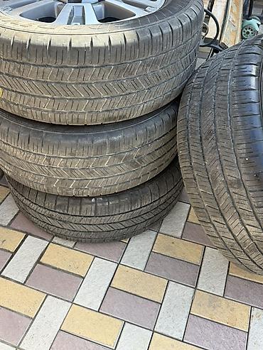 kan: Комплект колес Toyota на литых дисках с летними шинами Goodyear Eagle — 4
