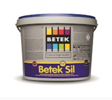Краски и лаки: Betek Sil  Водоэмульсионная декоративная краска с добавлением силикона