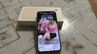 диски на пк: IPhone 13, Колдонулган, 128 ГБ, Күлгүн, Коргоочу айнек, Каптама, Куту, 68 %