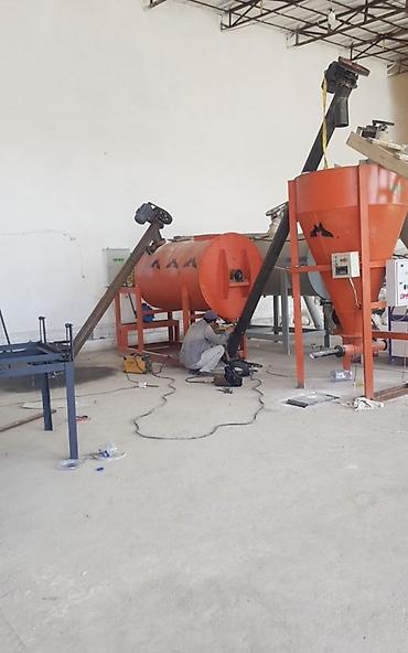 Оборудование для производства сухих строительных смесей: “Курулуш материалдарын чыгаруучу станоктор! Орнотуу + рецепт + ишке — 1