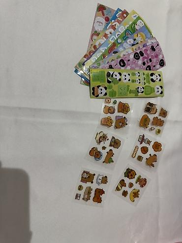 ofis əşyaları: Rəngarəng stiker dəsti Kargoyla bir yerdə 6 azn Yanında hədiyyələr — 2