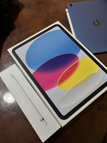 компьютерное: Планшет, Apple, эс тутум 128 ГБ, 10" - 11", Wi-Fi, Колдонулган, Классикалык түсү - Көгүлтүр