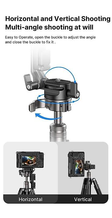 Stativi za telefone: Ulanzi MT-42 mini tronožac za telefone i kamere - Kompatibilnost — 4