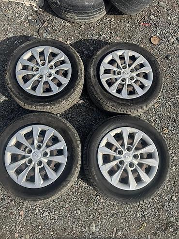 Шины: Продаю комплект шин с штампами и колпаками от К3 разболтовка 5*114.3 at lalafo.kg — 1 Шины: Продаю комплект шин с штампами и колпаками от К3 разболтовка 5*114.3 — 1